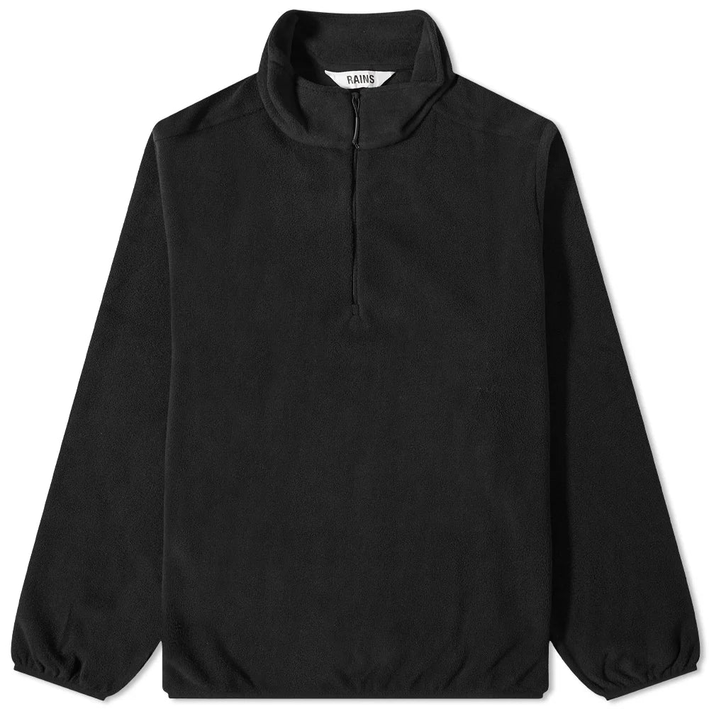 Rains Fleece Half Zip Black