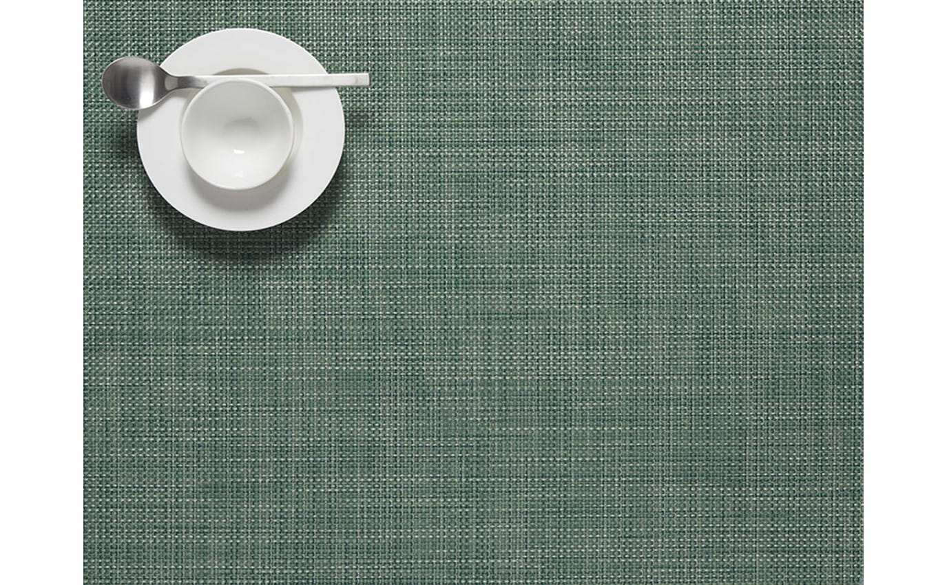 Chilewich Placemat - Mini Basketweave - Ivy