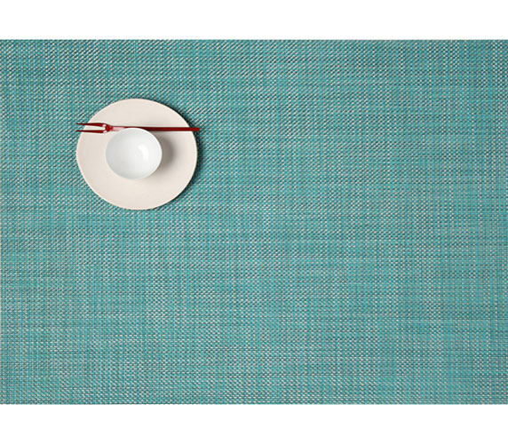 Chilewich Placemat - Mini Basketweave - Turquoise