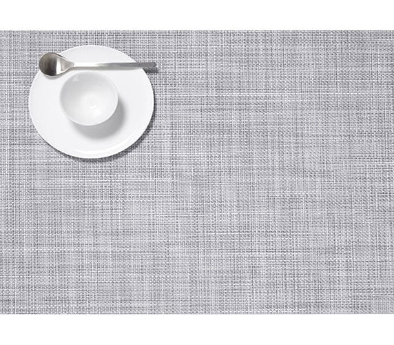 Chilewich Placemat Mini Basketweave Mist Vincent Design