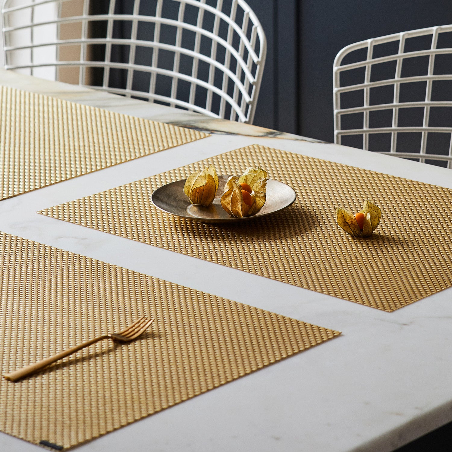 Chilewich Placemat - Basketweave - Gilded