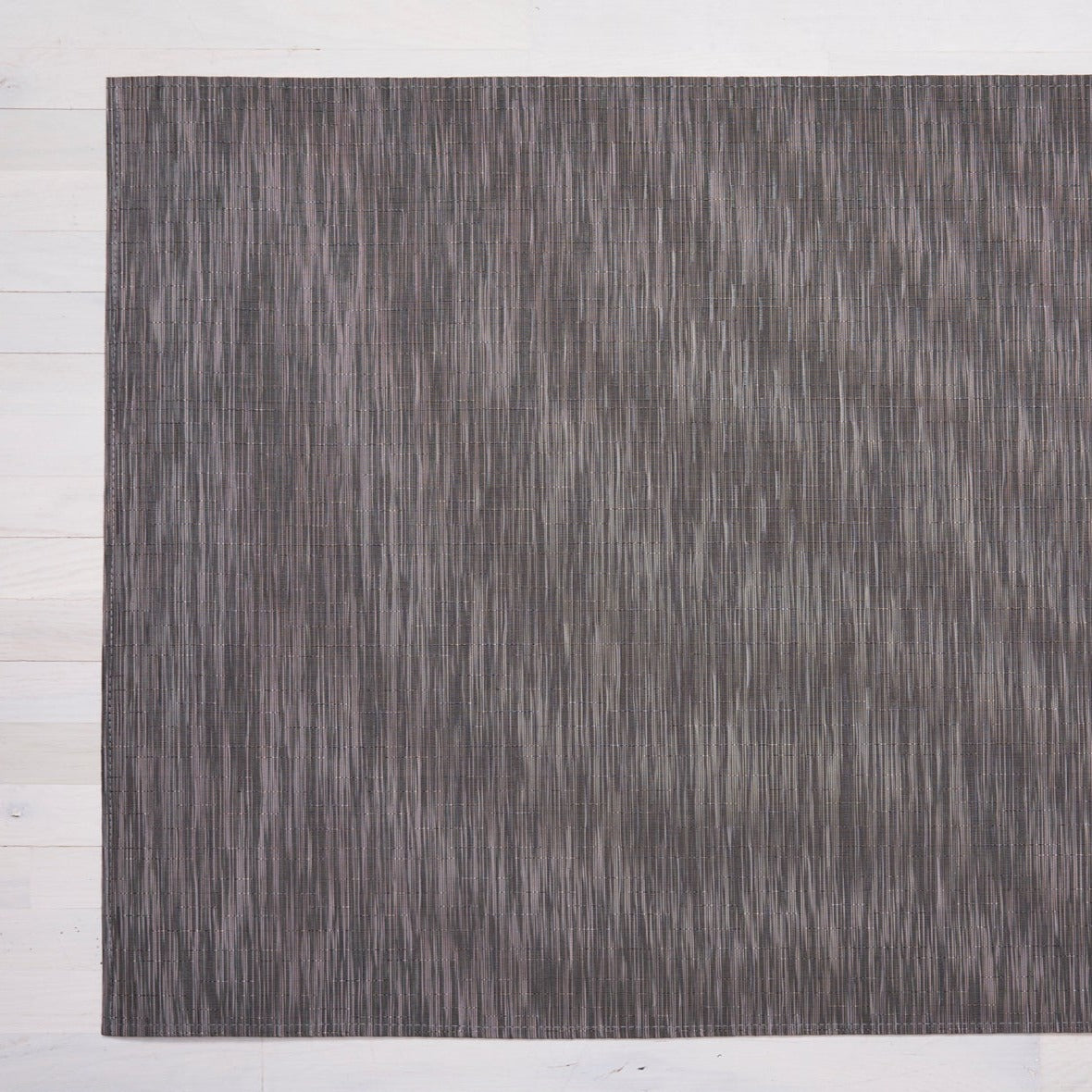 Chilewich Woven Floormat - Bamboo - Grey Flannel