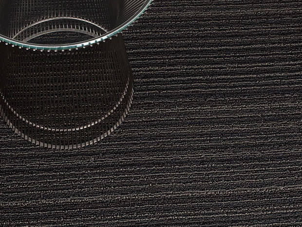 Chilewich Doormat - Skinny Stripe - Steel
