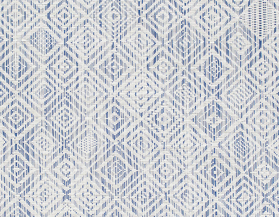 Chilewich Woven Floormat - Mosaic - Blue