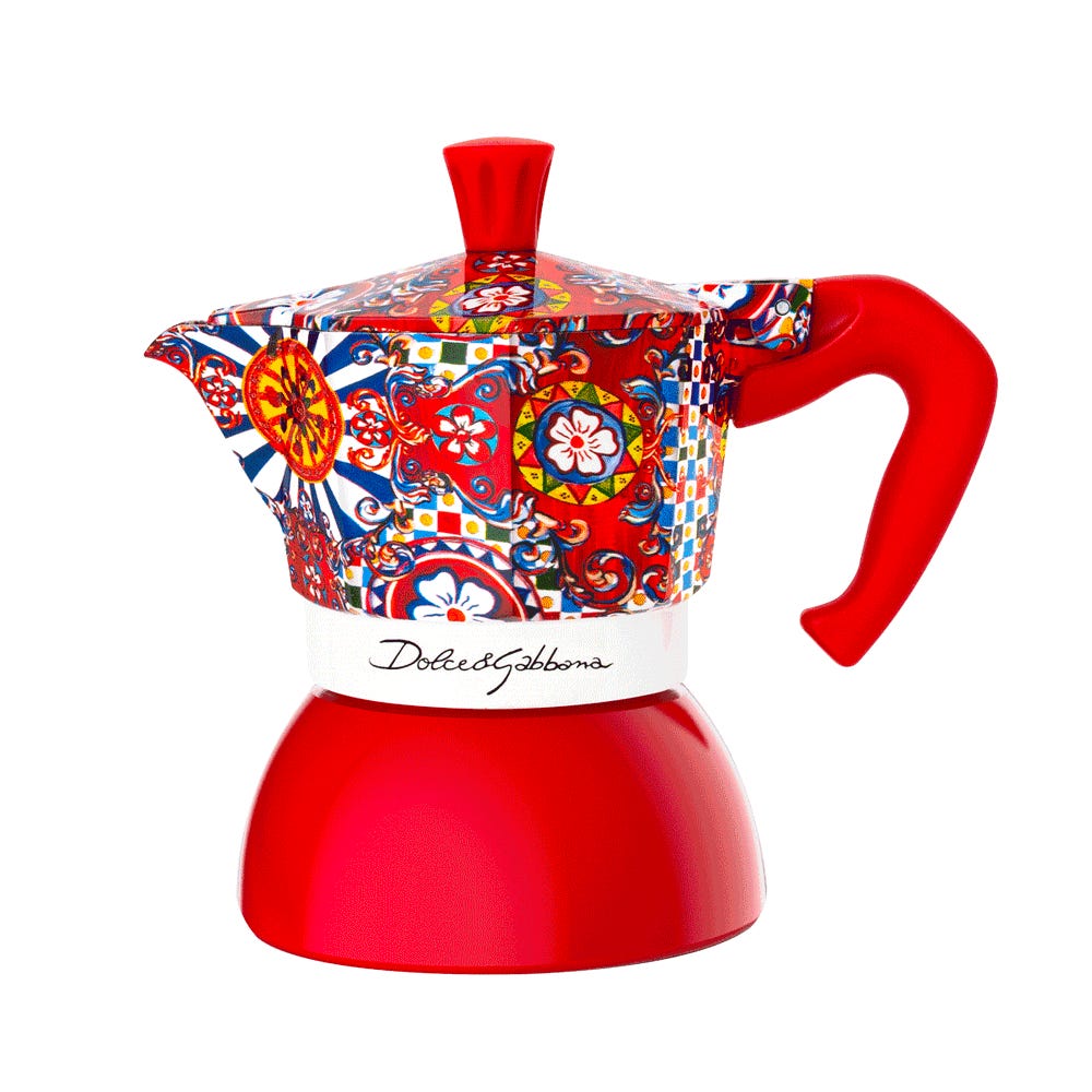 Bialetti x Dolce&Gabbana - Moka Induction Coffee Pot