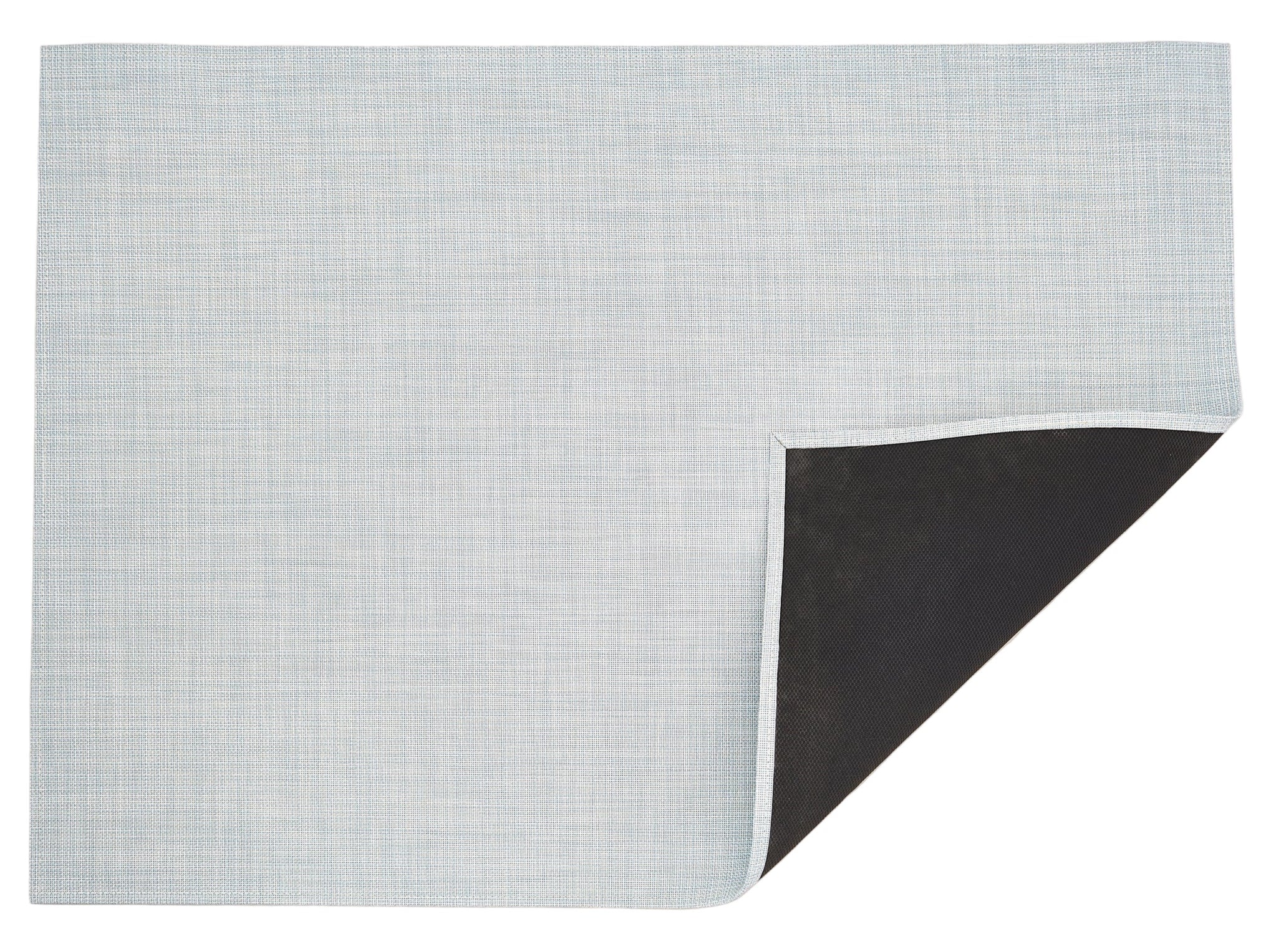 Chilewich Woven Floormat - Mini Basketweave - Sky