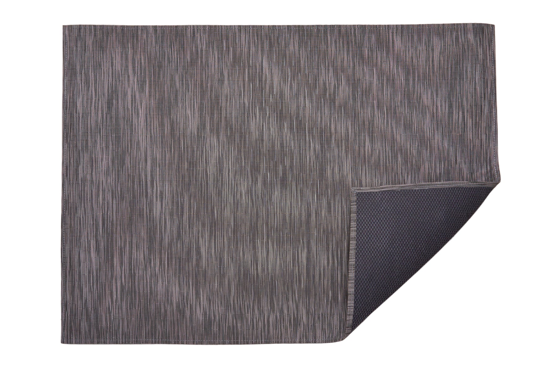 Chilewich Woven Floormat - Bamboo - Grey Flannel