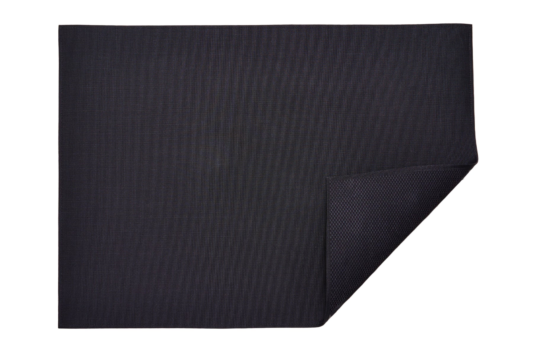 Chilewich Woven Floormat - Mini Basketweave - Black