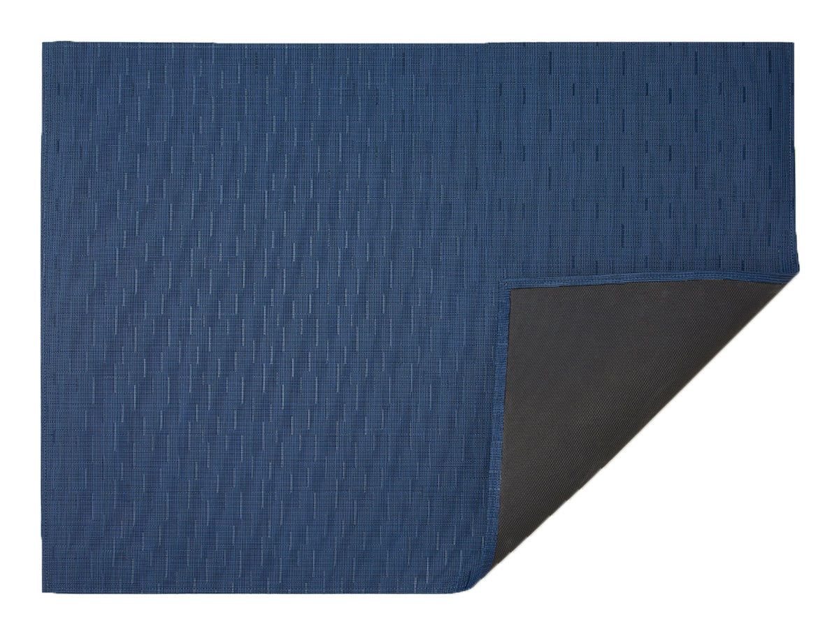 Chilewich Woven Floormat - Bamboo - Lapis