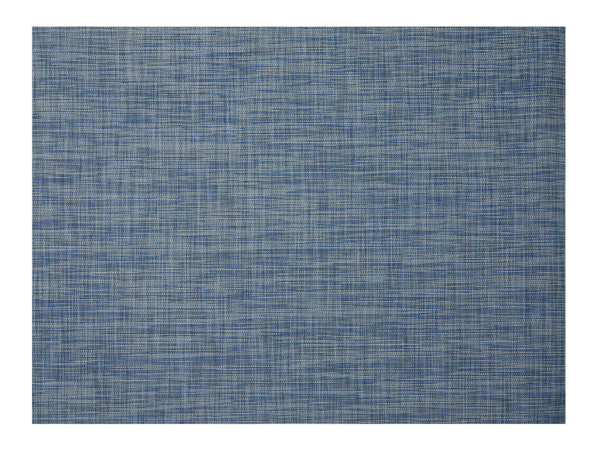 Chilewich Woven Floormat - Mini Basketweave - Chambray