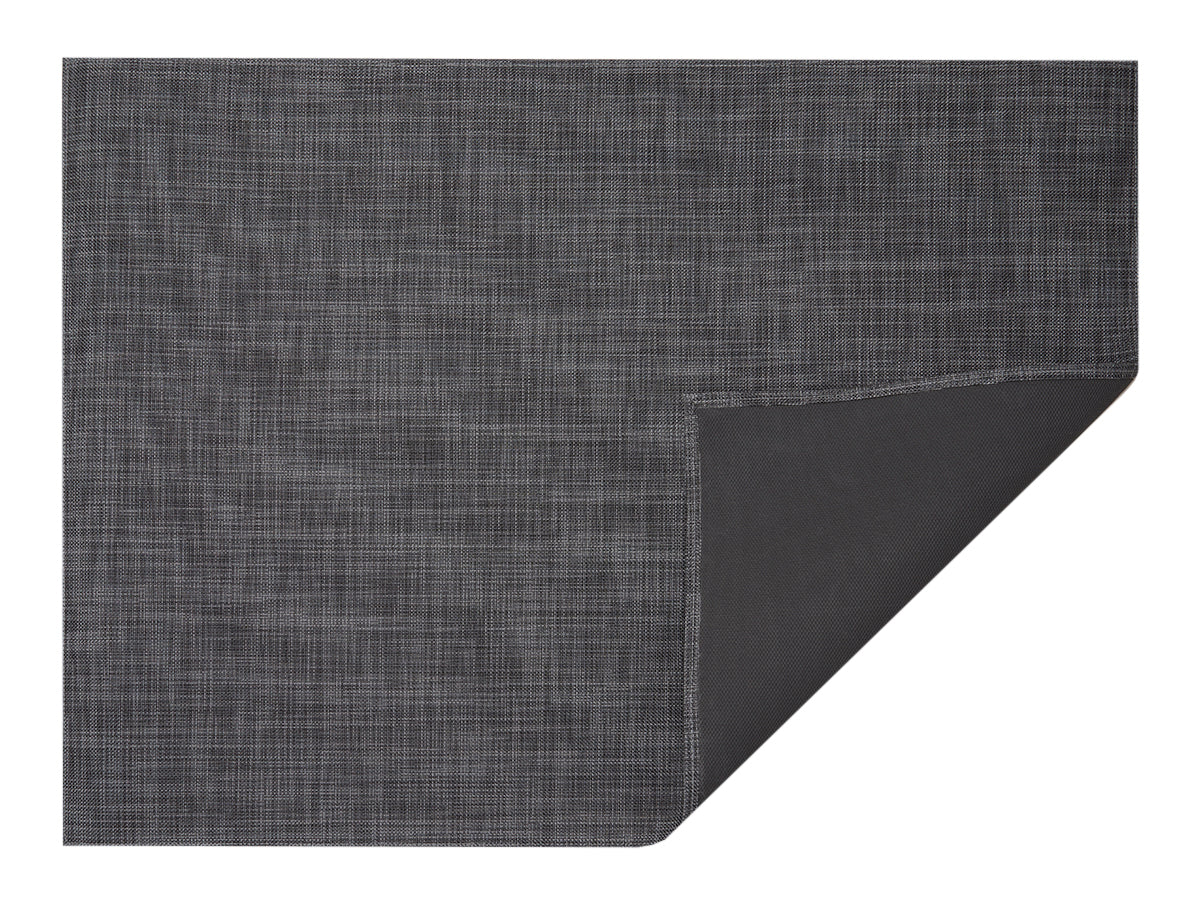 Chilewich Woven Floormat - Mini Basketweave - Cool Grey