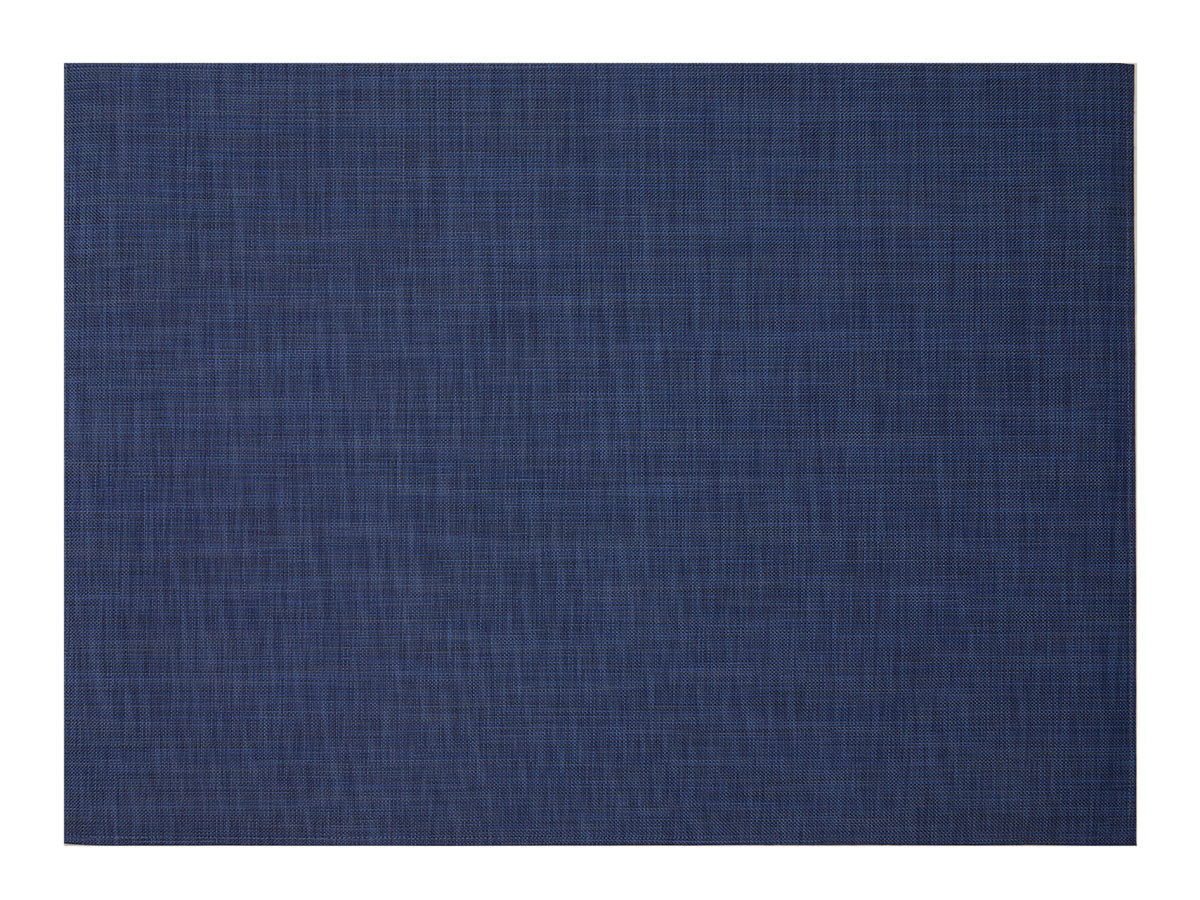 Chilewich Woven Floormat - Mini Basketweave - Indigo