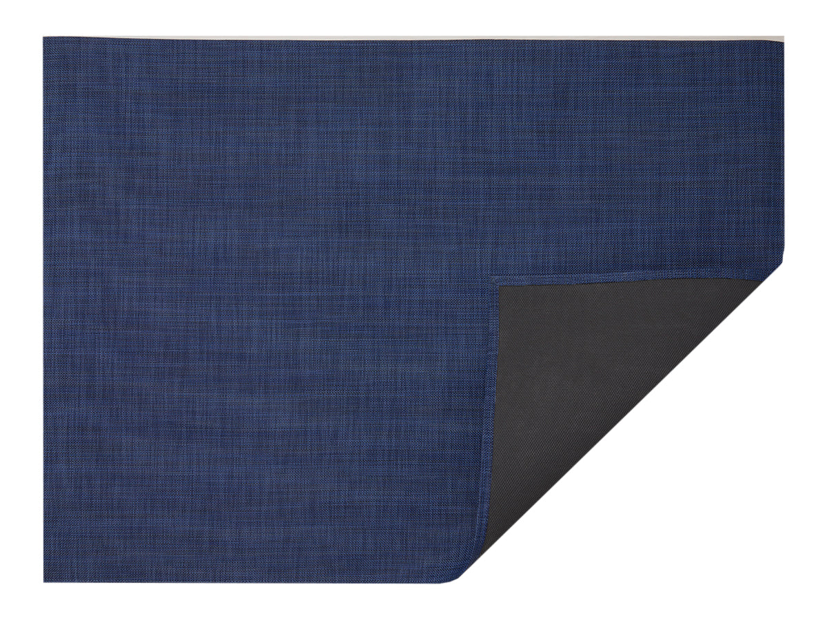 Chilewich Woven Floormat - Mini Basketweave - Indigo