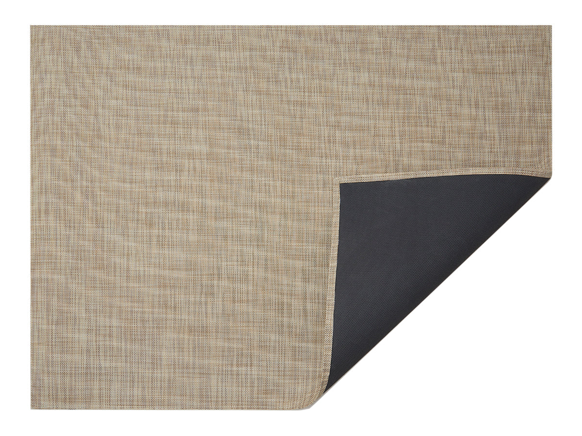 Chilewich Woven Floormat - Mini Basketweave - Linen