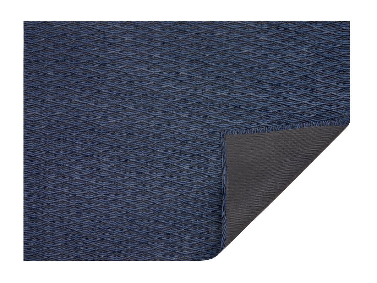 Chilewich Woven Floormat - Arrow - Sapphire
