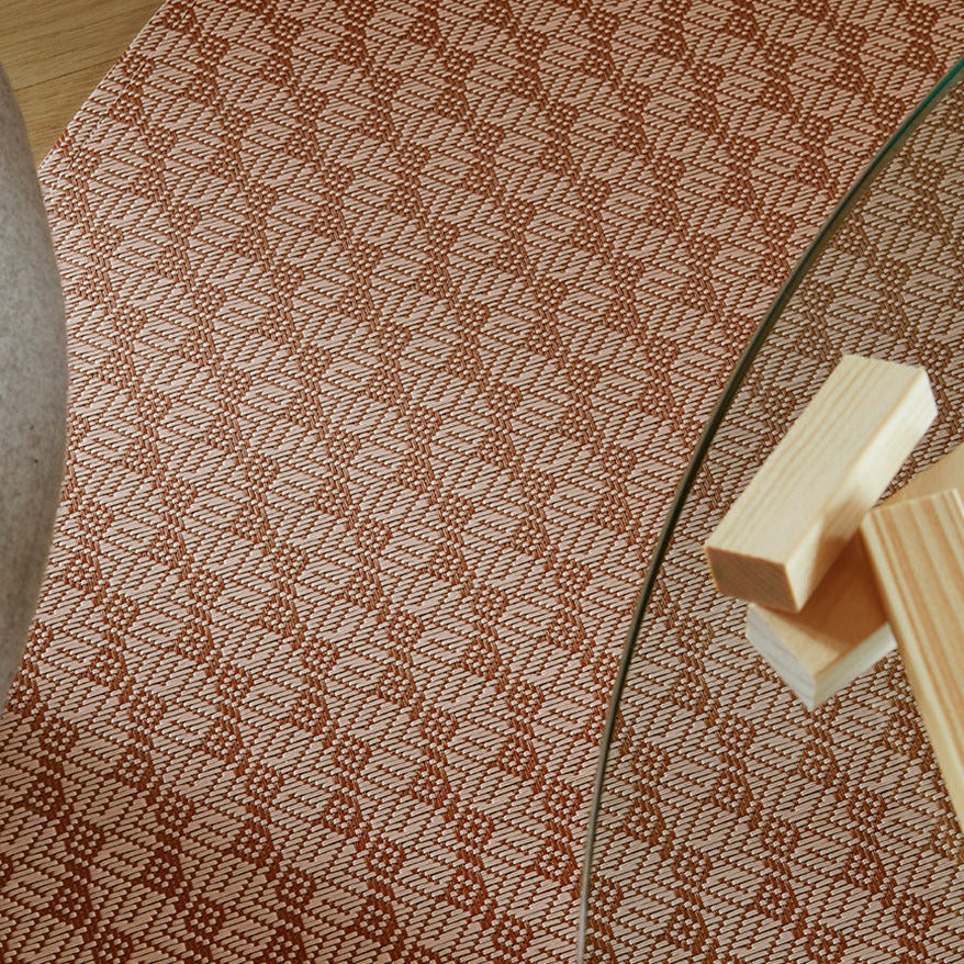 Chilewich Woven Floormat - Swing - Paprika