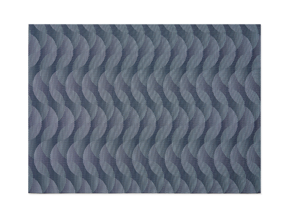 Chilewich Woven Floormat - Arc - Indigo