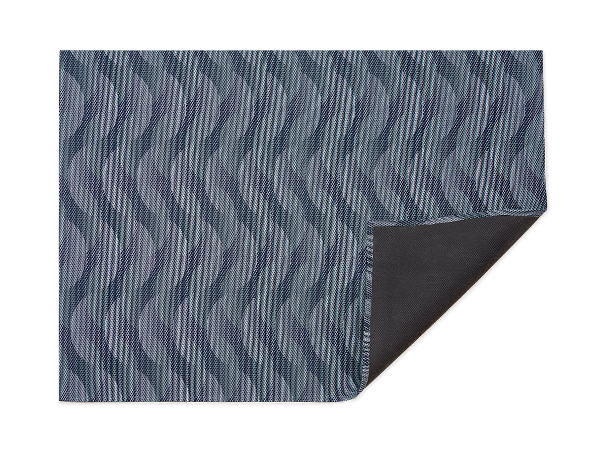 Chilewich Woven Floormat - Arc - Indigo