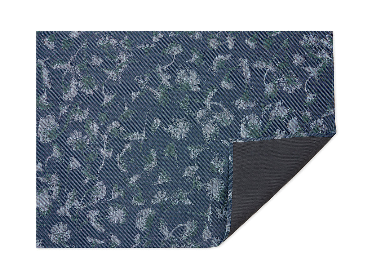 Chilewich Woven Floormat - Botanic - Indigo