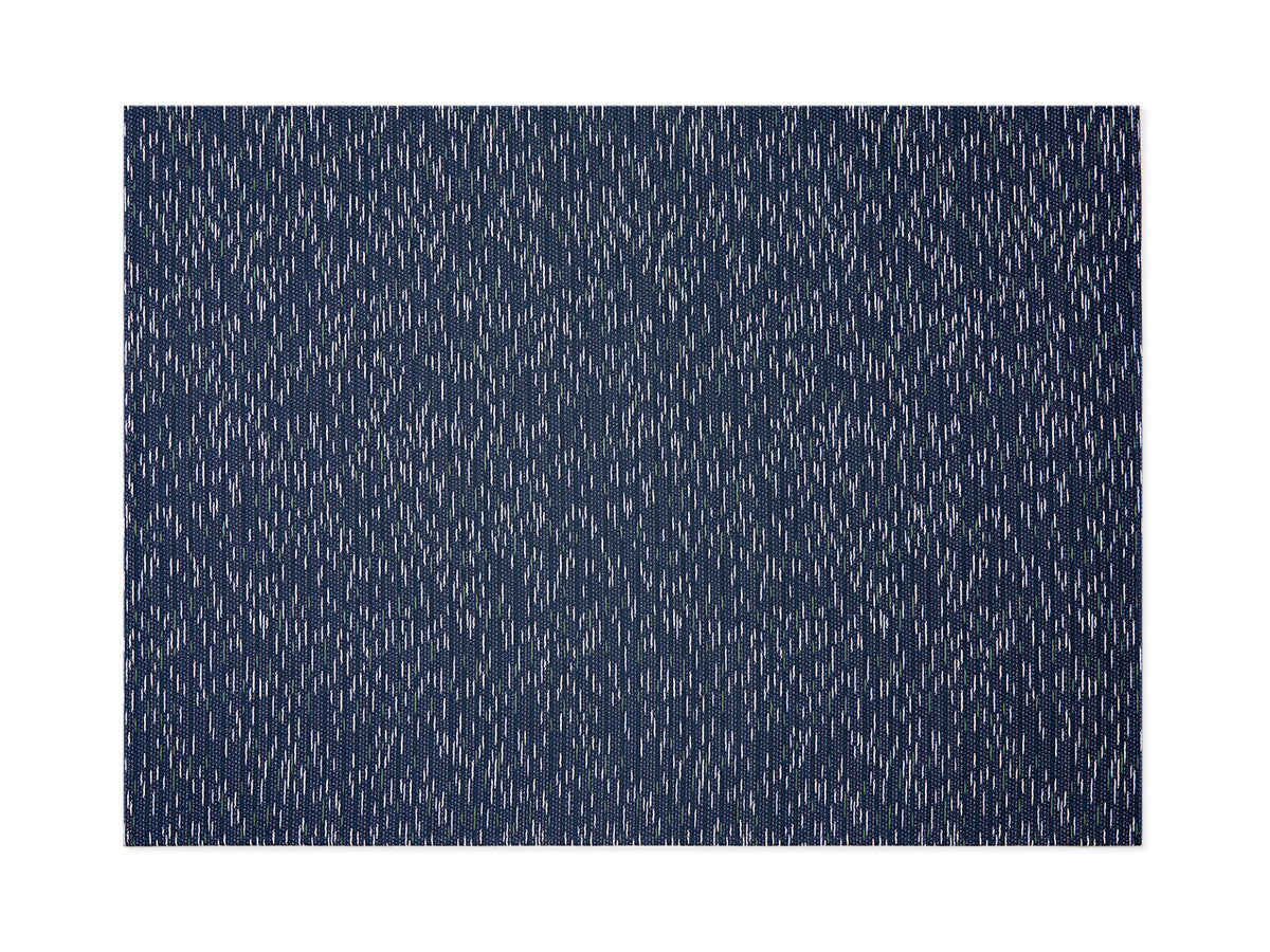 Chilewich Woven Floormat - Pepper - Indigo