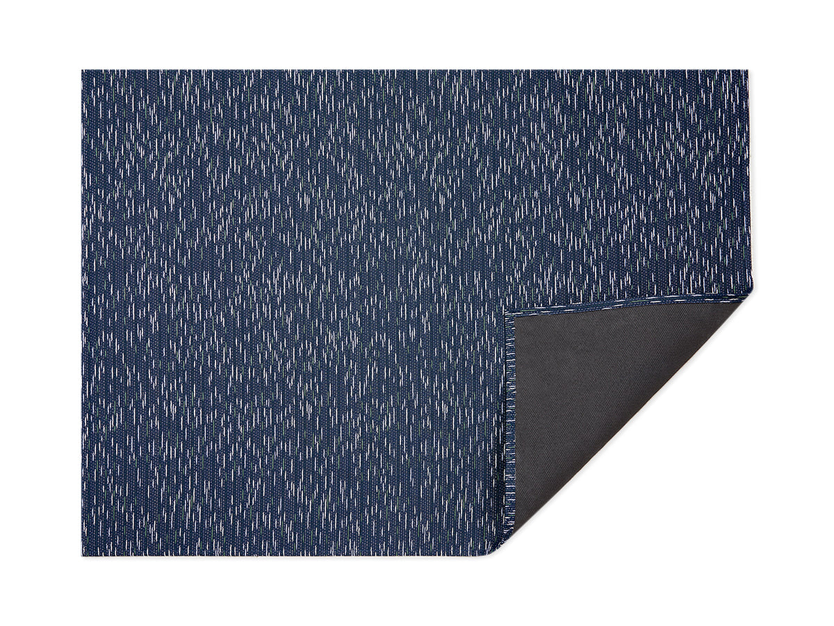 Chilewich Woven Floormat - Pepper - Indigo