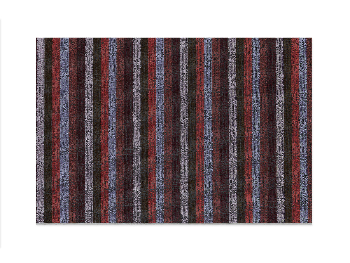 Chilewich Doormat - Even Stripe - Berry