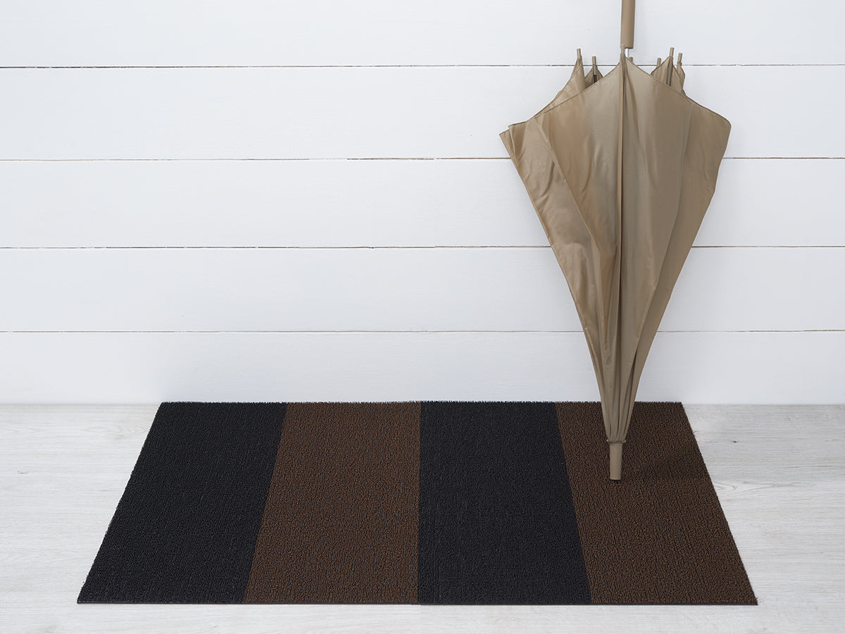 Chilewich Doormat - Duo Stripe - Mocha