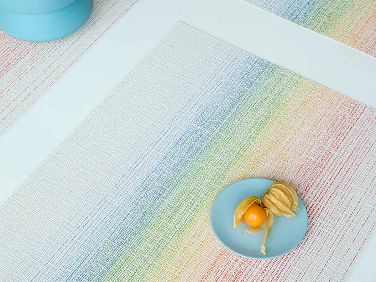 Chilewich Placemat - Ombré - Rainbow