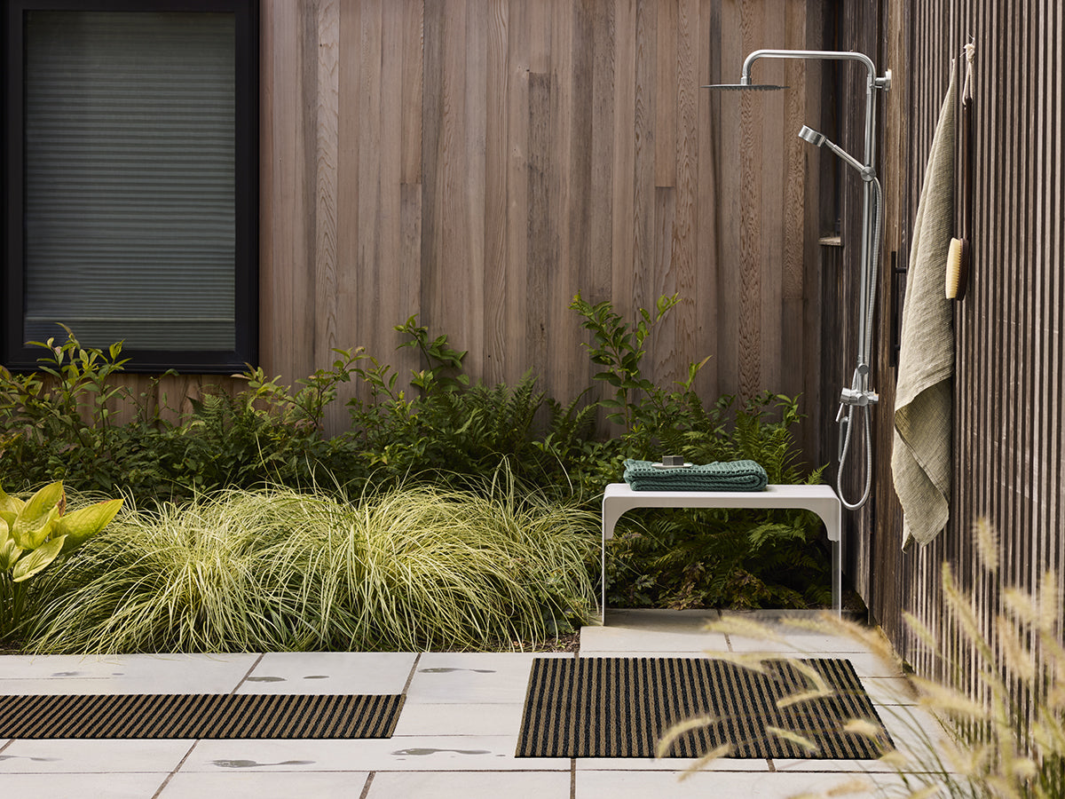Chilewich Doormat - Breton Stripe - Coast