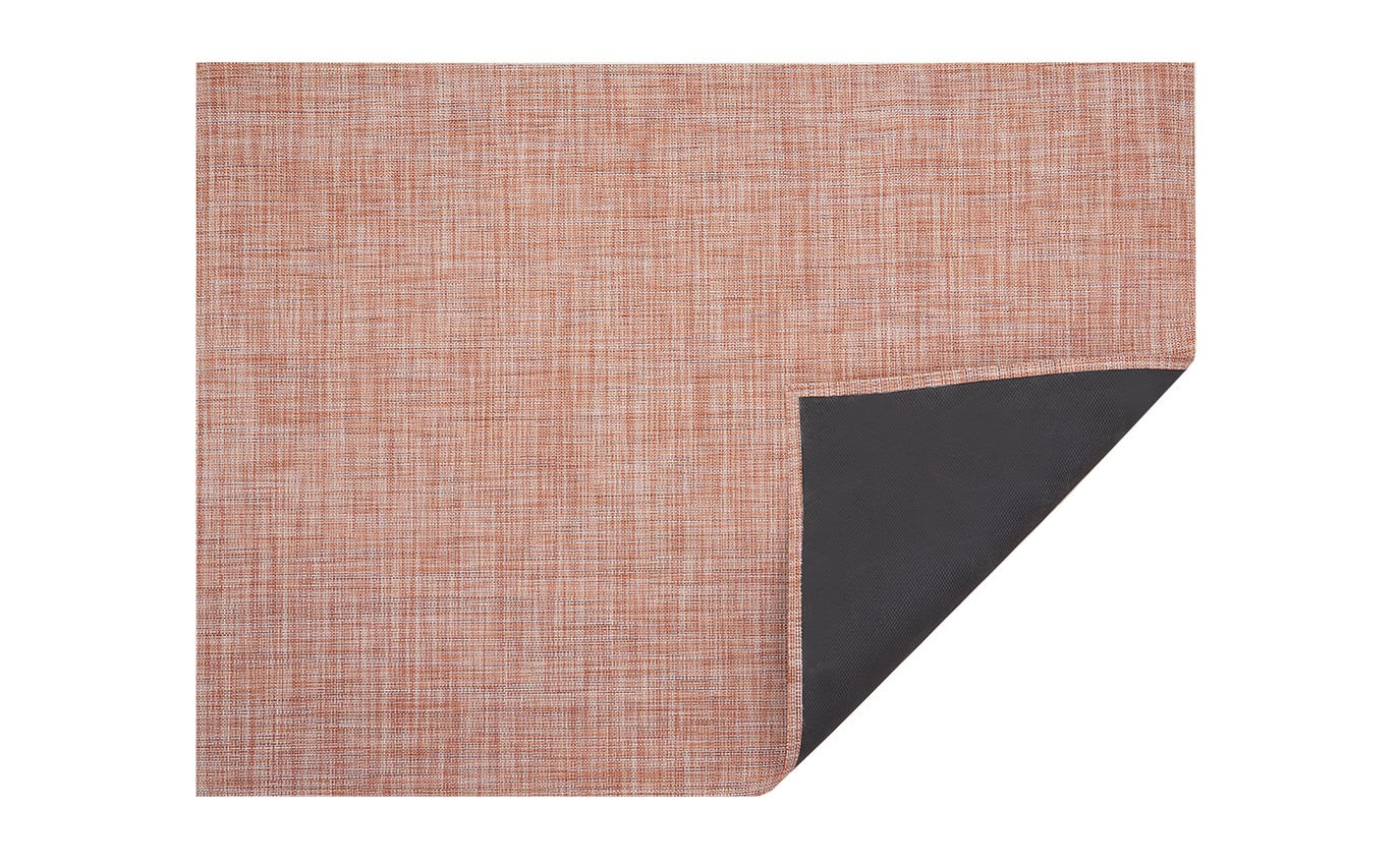 Chilewich Woven Floormat - Mini Basketweave - Cinnamon