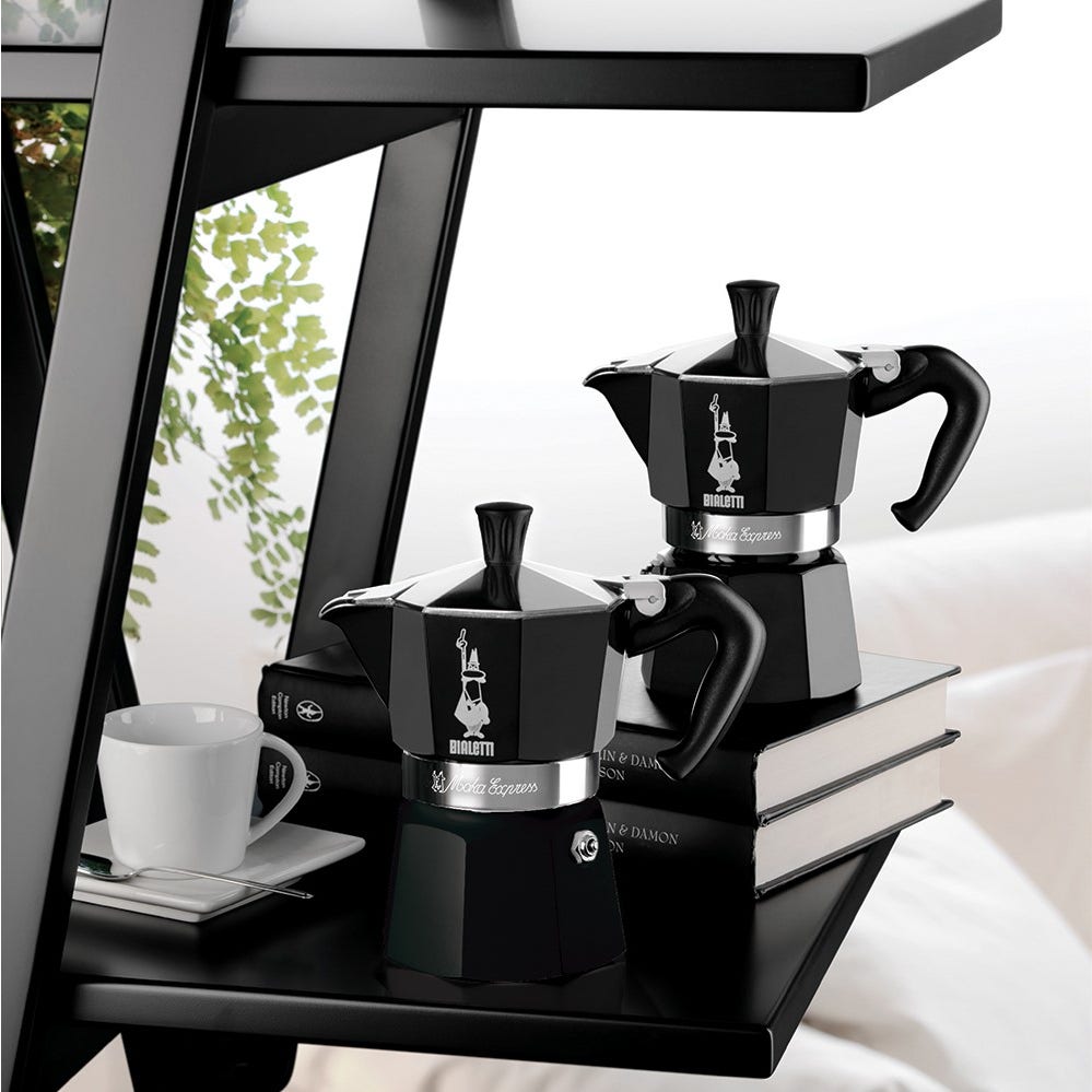 Bialetti - Moka Express Coffee Pot - Black