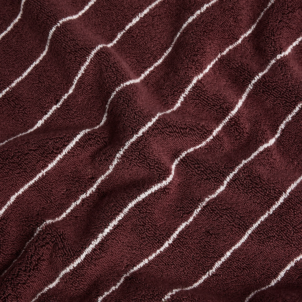 Hommey - Bath Towel - Merlot