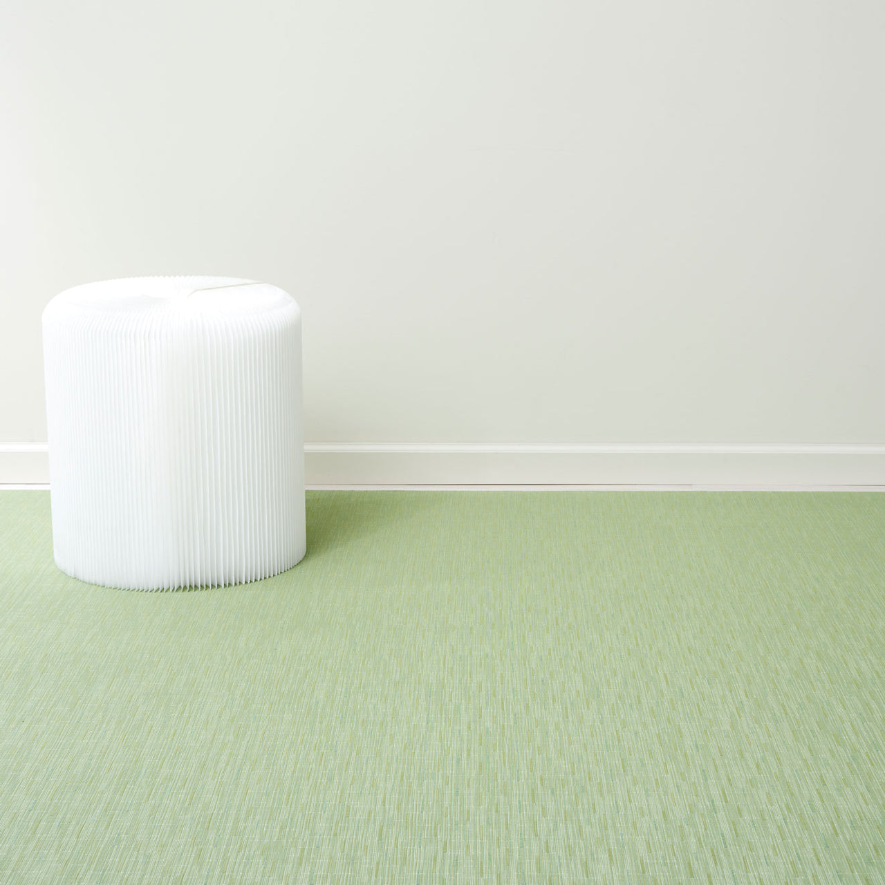Chilewich Woven Floormat - Bamboo - Spring Green