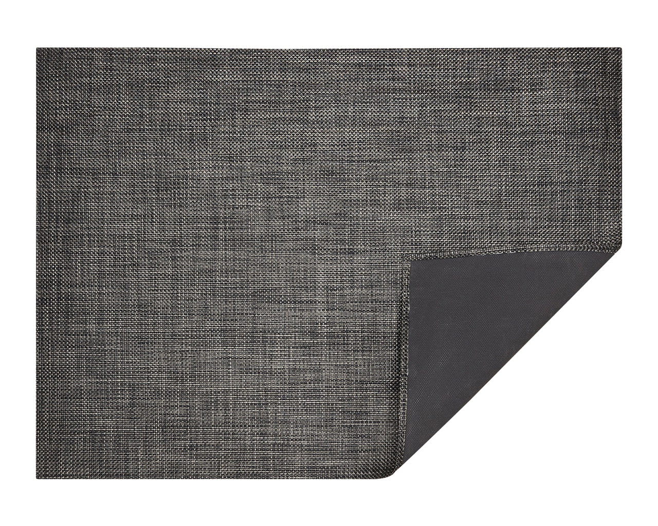 Chilewich Woven Floormat - Basketweave - Carbon