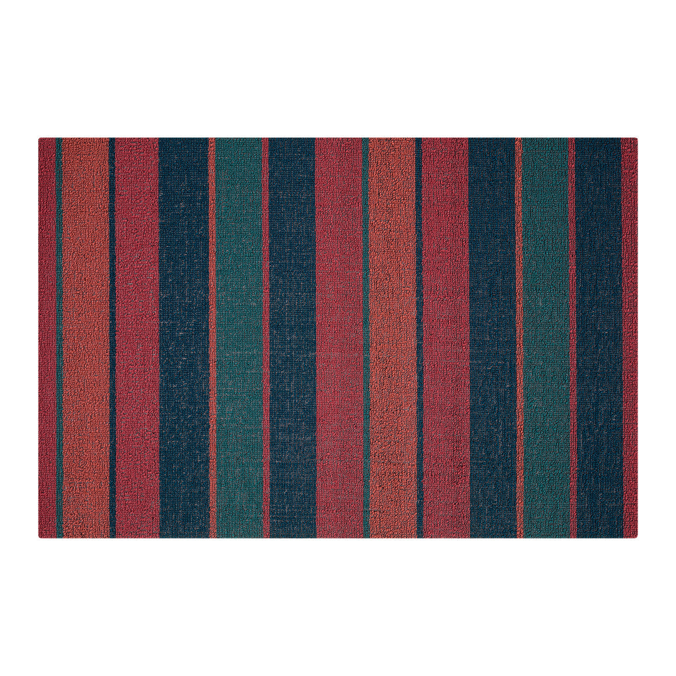 Chilewich Doormat - Bolt Stripe - Raspberry