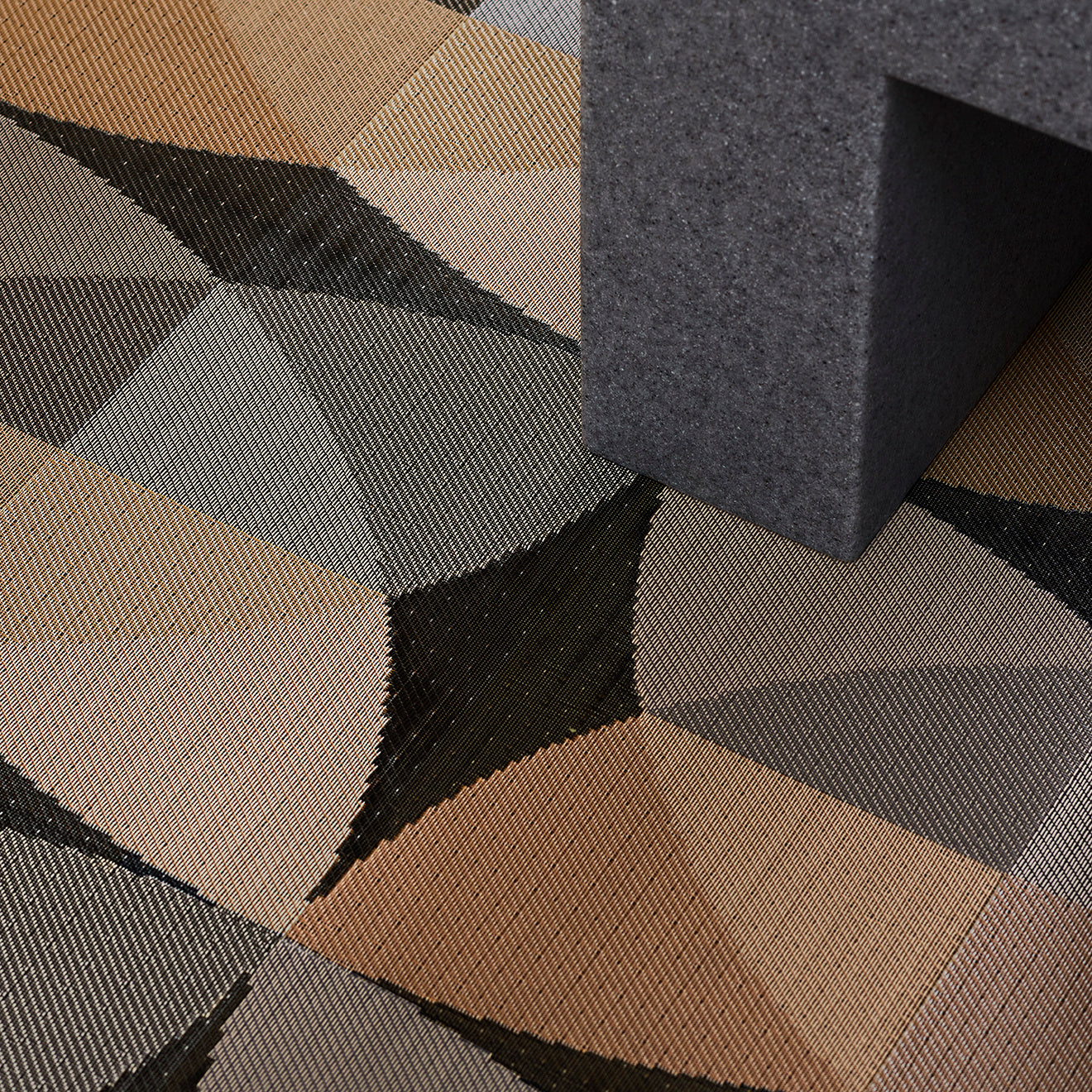 Chilewich Woven Floormat - Canopy - Honey
