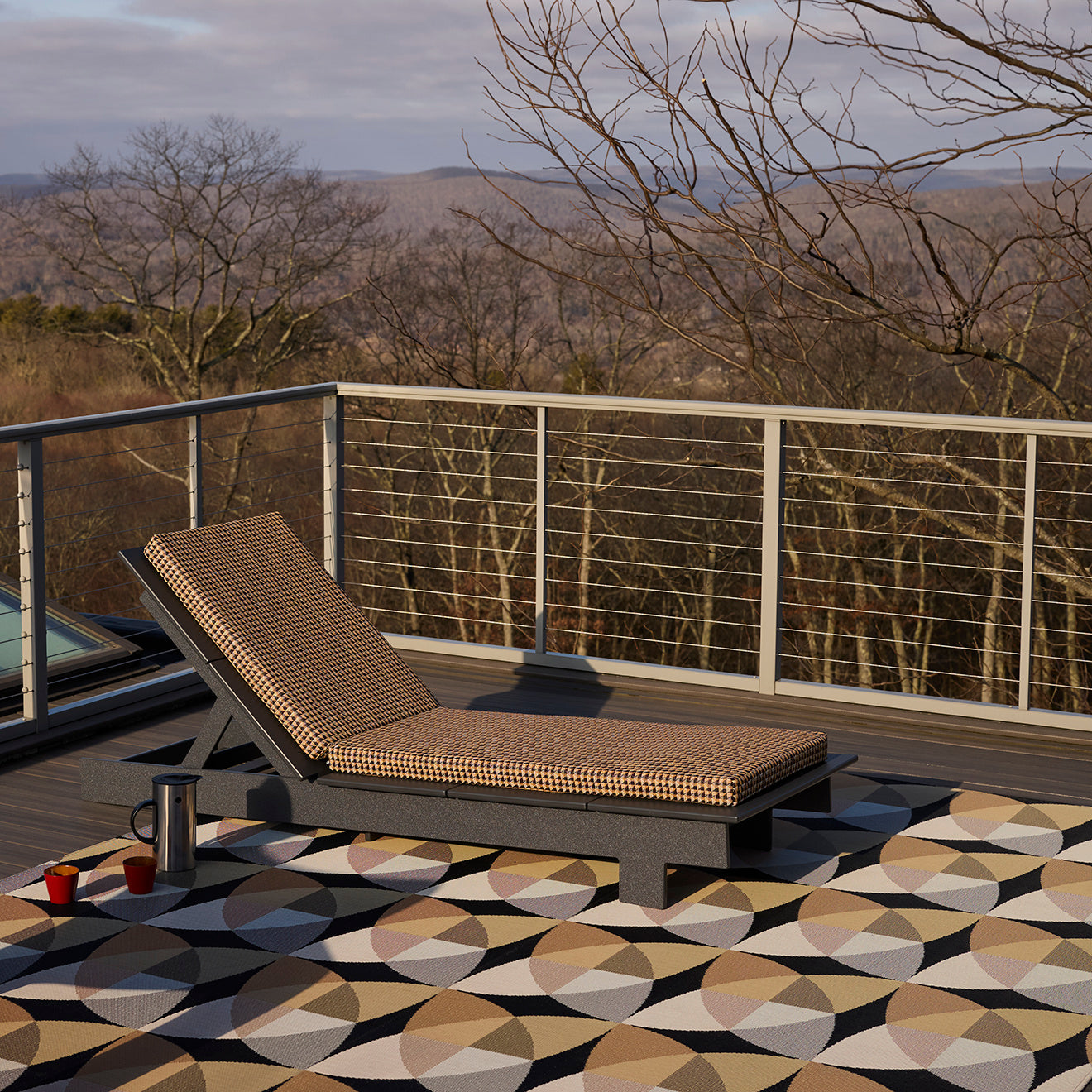 Chilewich Woven Floormat - Canopy - Honey