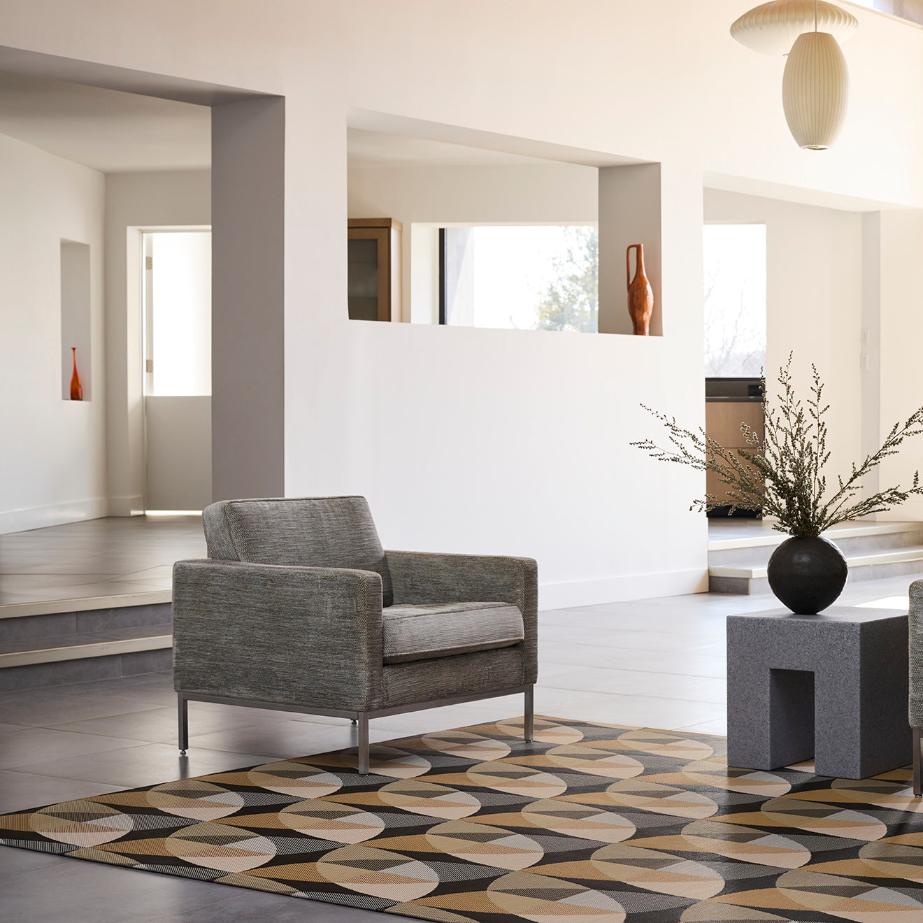 Chilewich Woven Floormat - Canopy - Honey