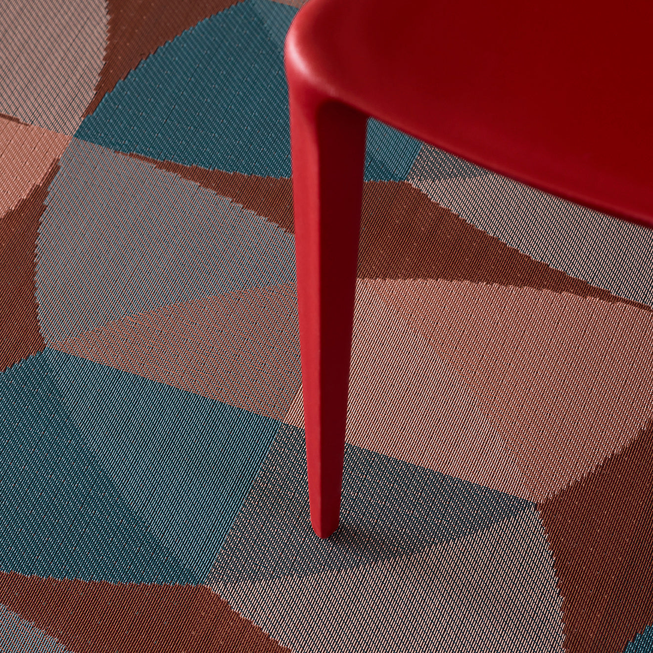 Chilewich Woven Floormat - Canopy - Raspberry