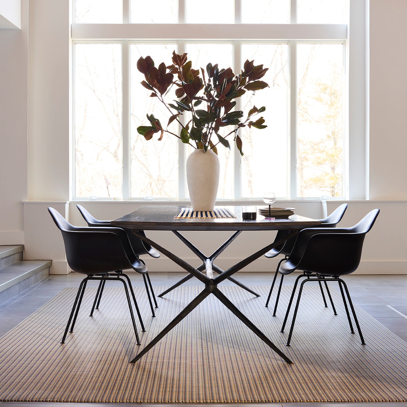 Chilewich Woven Floormat - Crane - Honey