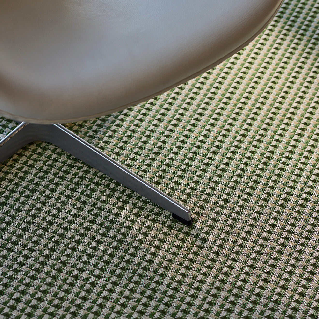 Chilewich Woven Floormat - Crane - Thyme