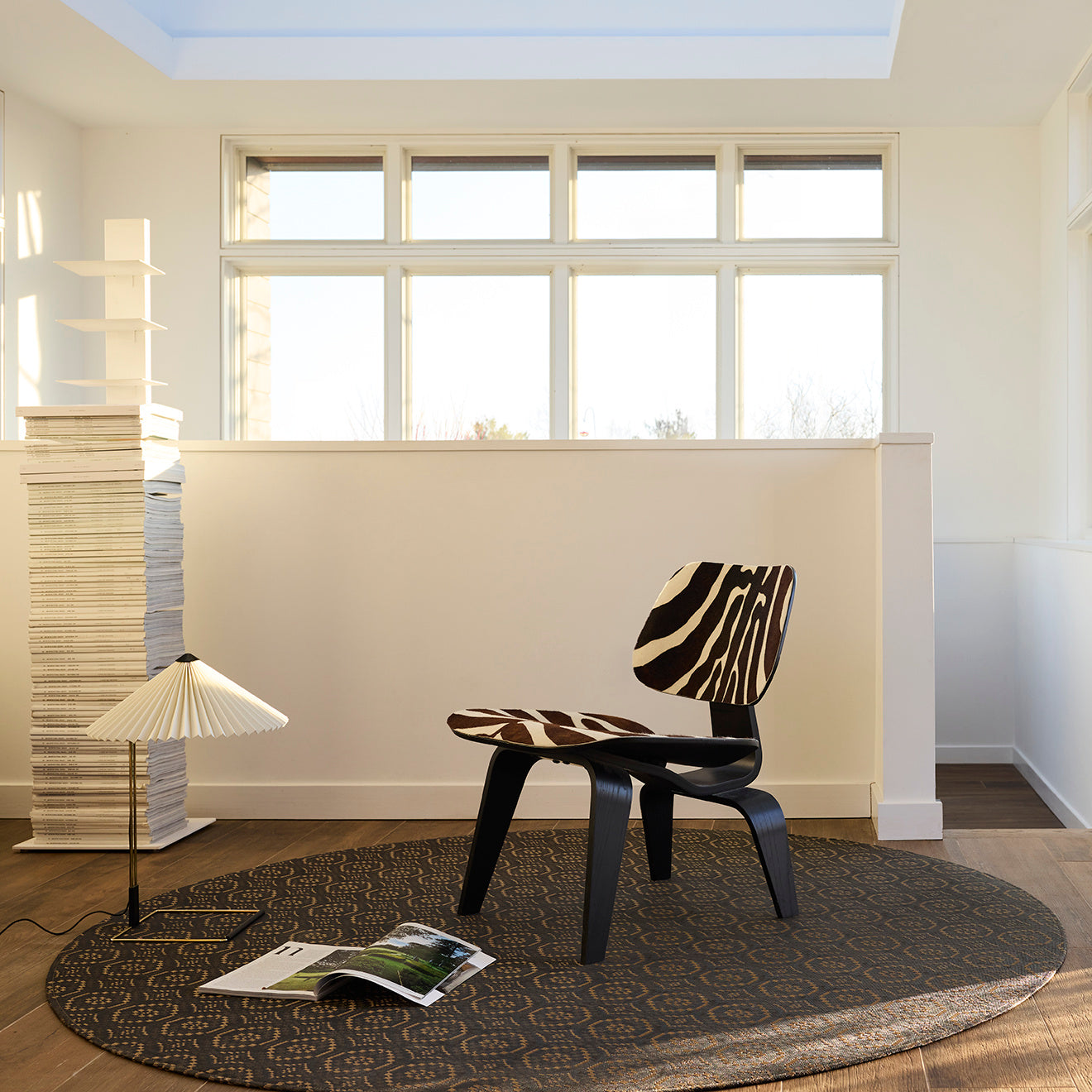 Chilewich Woven Floormat - Overshot - Tiger Eye