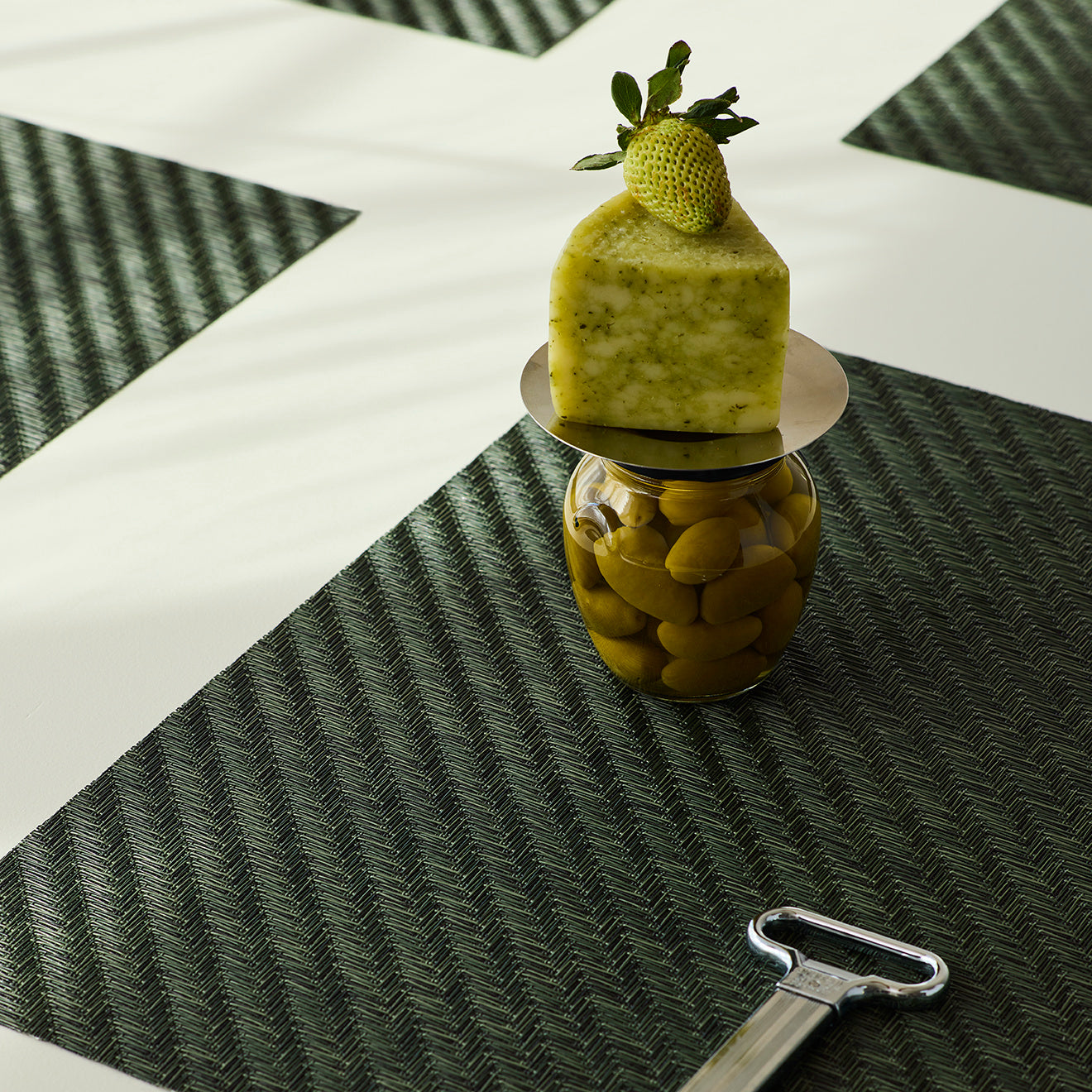 Chilewich Placemat - Foxtail - Thyme