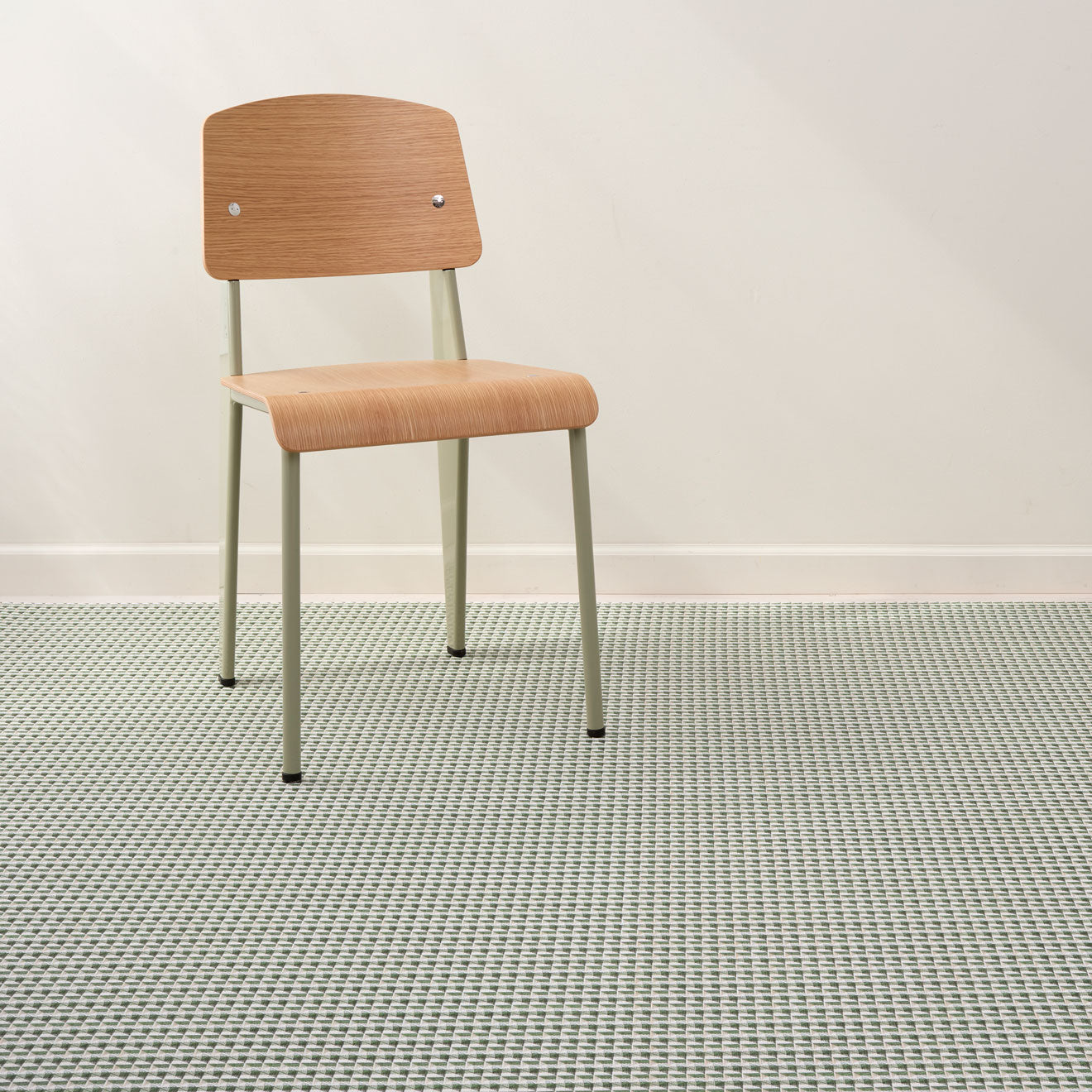 Chilewich Woven Floormat - Crane - Thyme