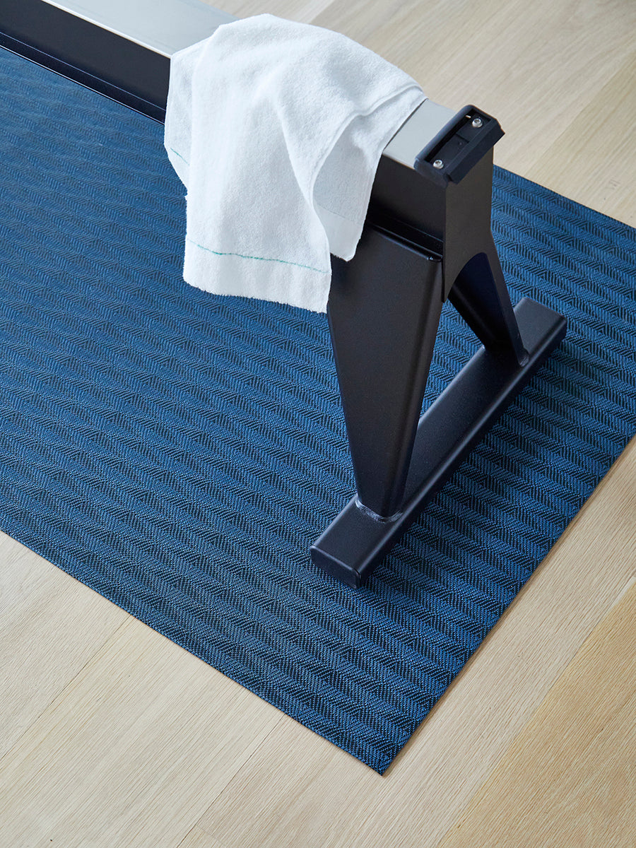 Chilewich Woven Floormat - Arrow - Sapphire