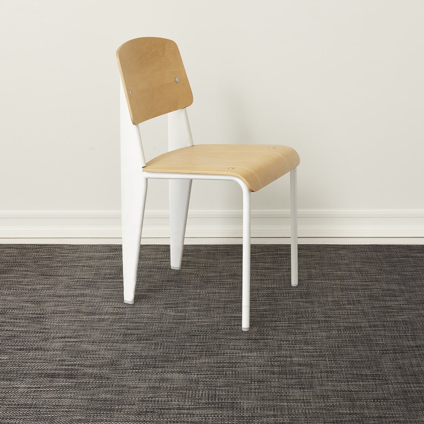 Chilewich Woven Floormat - Basketweave - Carbon