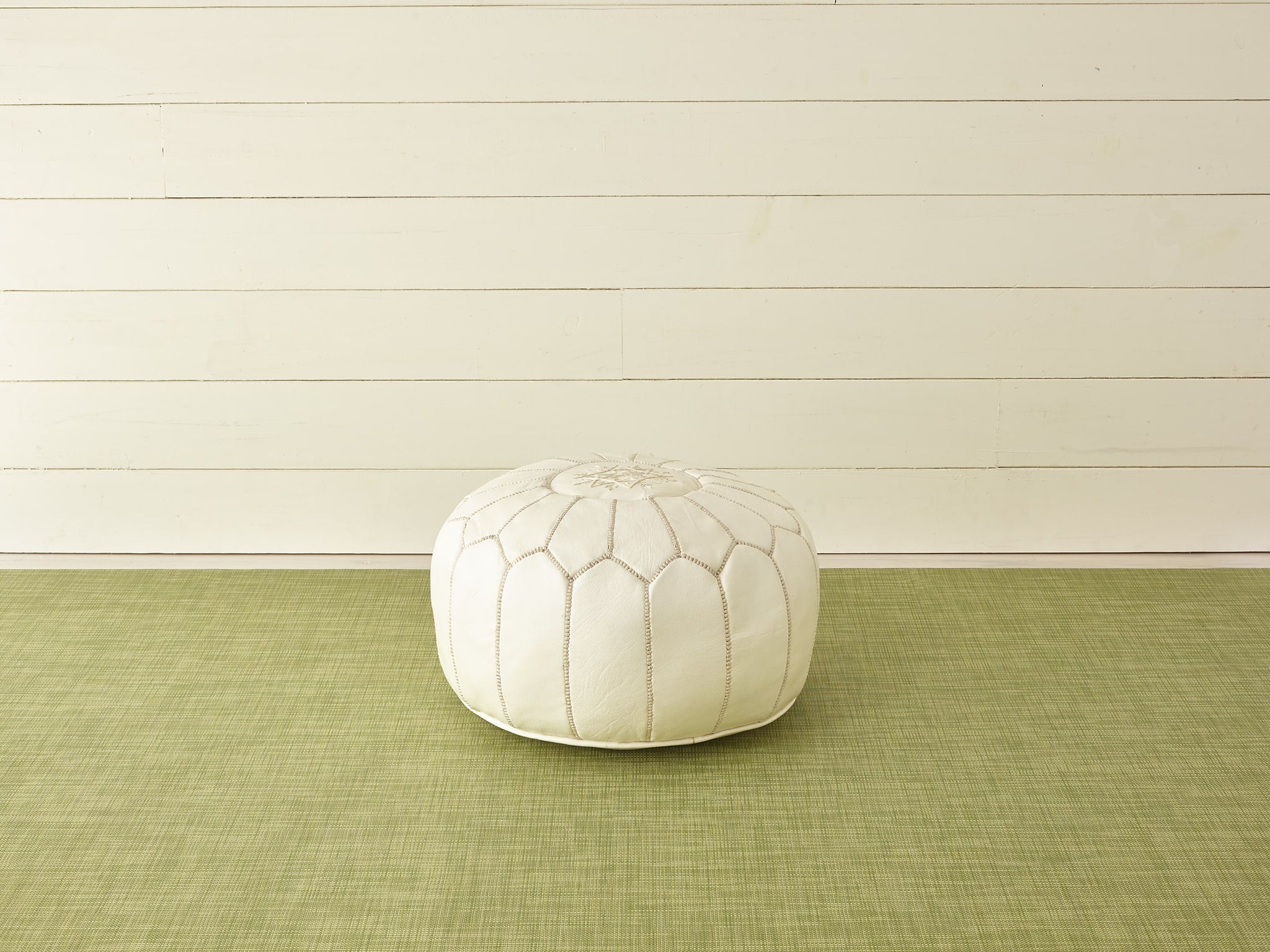 Chilewich Woven Floormat - Mini Basketweave - Dill