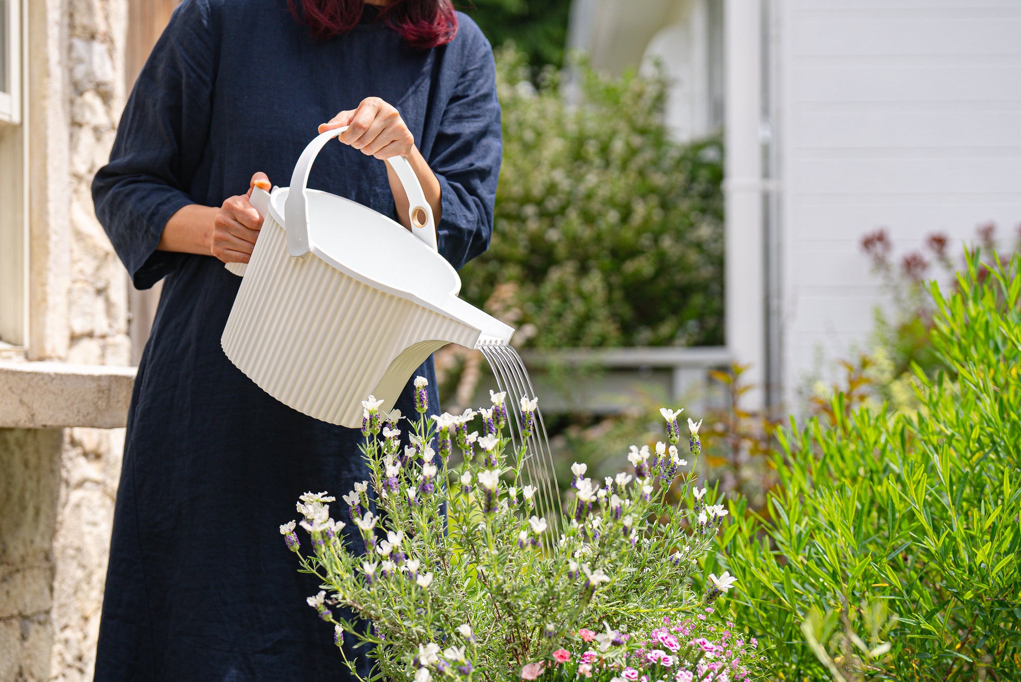 Hachiman - Watering Can - White