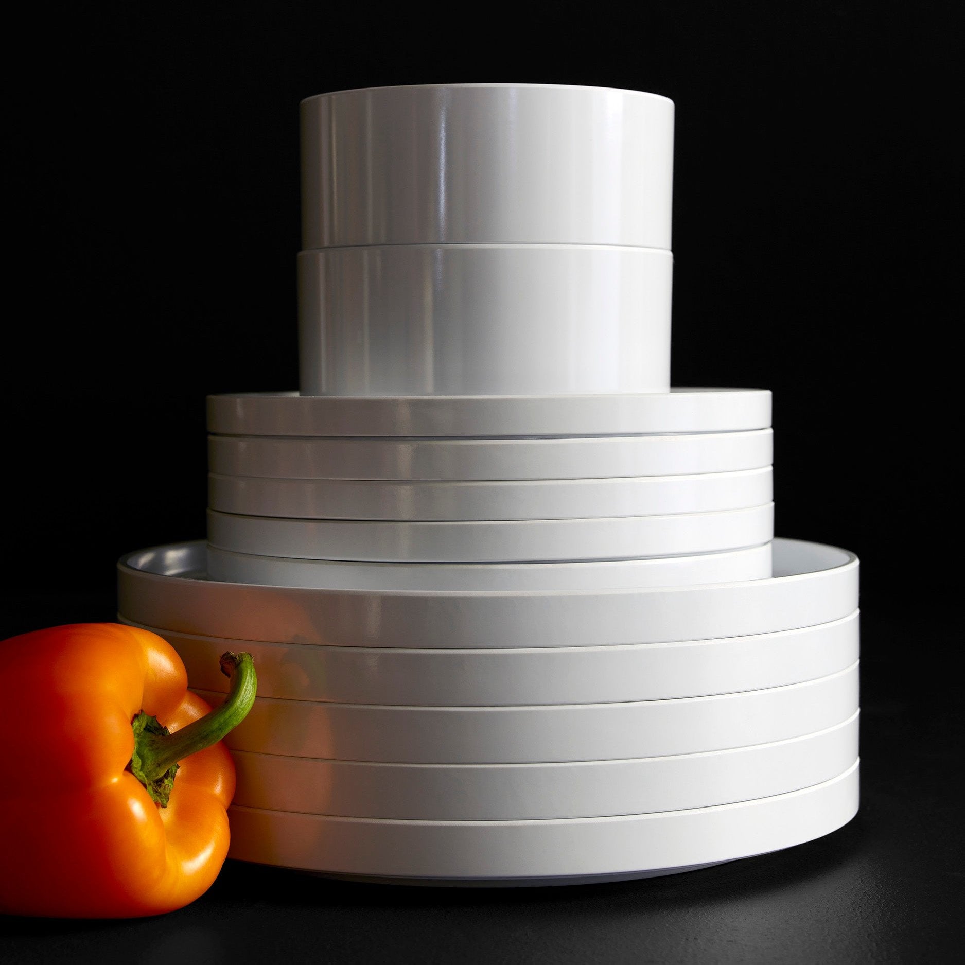 Melamine Plates Heller Dinnerware Set Heller Max Dinnerware Large