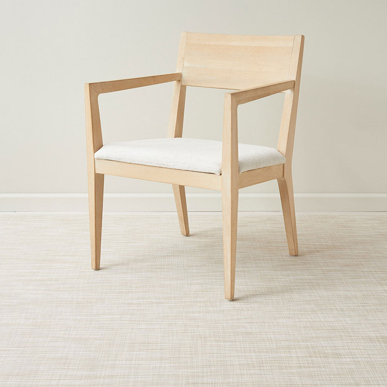 Chilewich Woven Floormat - Ikat - Bone